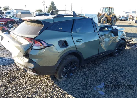 2025 Kia Sportage Plug-In Hybrid X-Line из США, поврежденный, VIN KNDPYDDH6S7268883